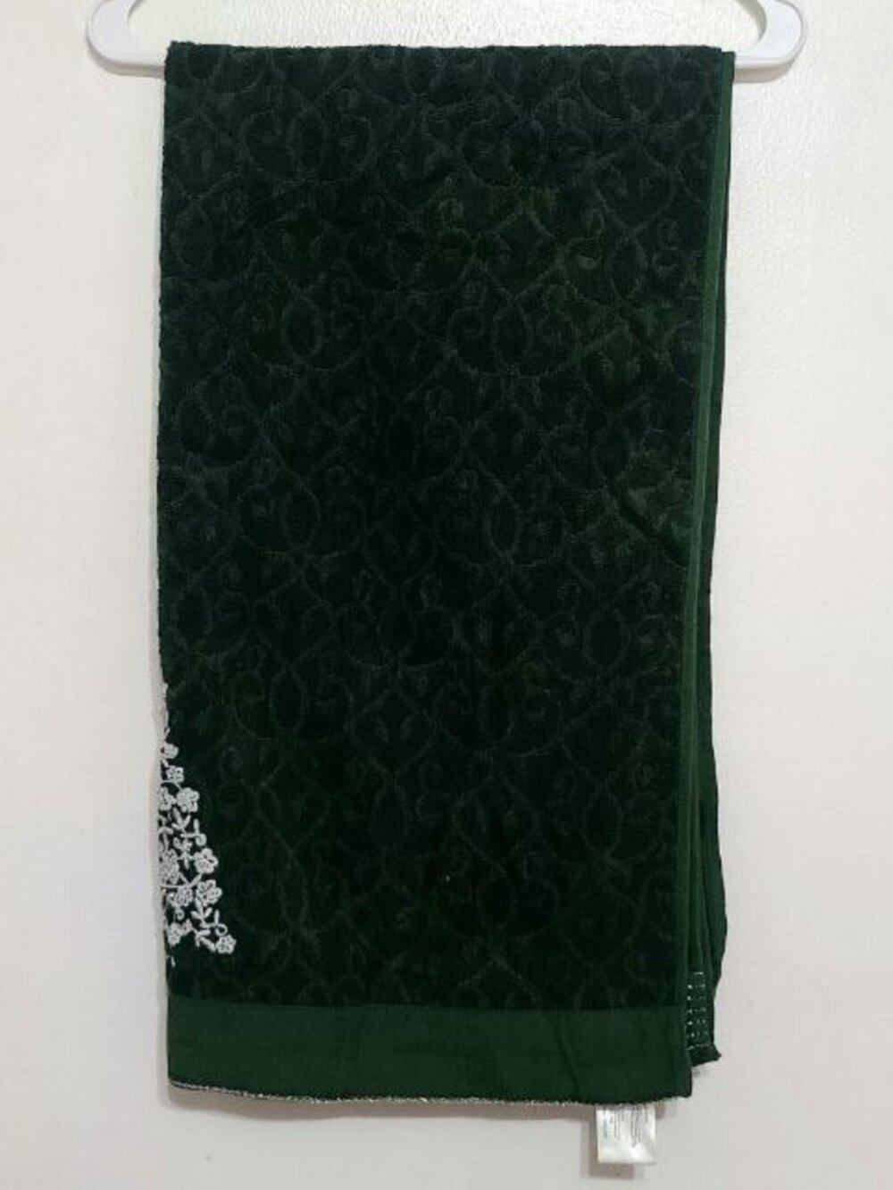Holiday Embroidered Towel